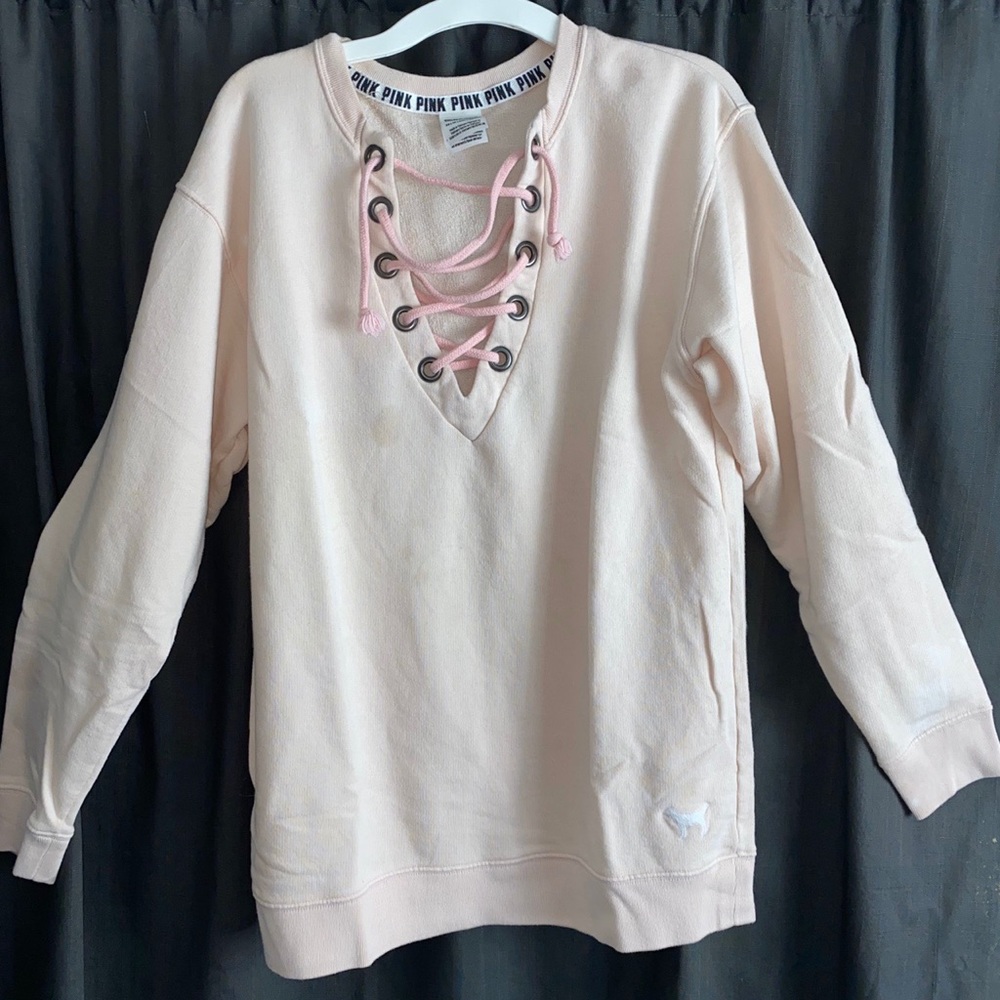 VS pink sweater